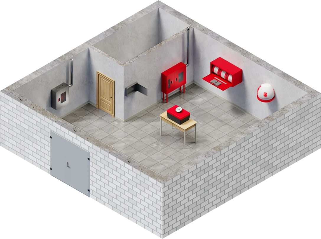 Противопожарное оборудование для офиса