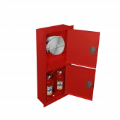 Шкафы пожарные для крана, рукава и двух огнетушителей (ШПК-320) Шкафы пожарные для крана, рукава и двух огнетушителей (ШПК-320)